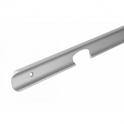 Планка для столешниц 28 мм (R9) угловая, длиной 600 мм, цвет алюминий Планка для столешниц 28 мм (R9) угловая, длиной 600 мм, цвет алюминий