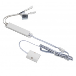 Выключатель AKS бесконтактный для шкафов (на преграду), плоский накладной, белый, 60W Выключатель AKS бесконтактный для шкафов (на преграду), плоский накладной, белый, 60W