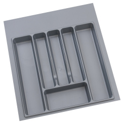 Лоток для столовых приборов 500 ЕСО серый Vоlpato Лоток для столовых приборов 500 ЕСО серый Vоlpato