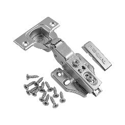 Петля полунакладная PREMIAL Presto с доводчиком Н=0 / Clip-on Петля полунакладная PREMIAL Presto с доводчиком Н=0 / Clip-on