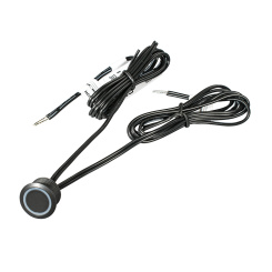 Сенсорный диммер GLS, D=20, встраиваемый, провод L=1м, 12/24V 60/100W, IP20, датчик черный Сенсорный диммер GLS, D=20, встраиваемый, провод L=1м, 12/24V 60/100W, IP20, датчик черный