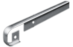 Планка для столешниц 28 мм (R3) щелевая, длиной 600 мм, цвет алюминий Планка для столешниц 28 мм (R3) щелевая, длиной 600 мм, цвет алюминий