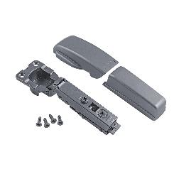 3D Петля накладная PREMIAL Presto с доводчиком H=0 / пластиковая накладка 3D Петля накладная PREMIAL Presto с доводчиком H=0 / пластиковая накладка