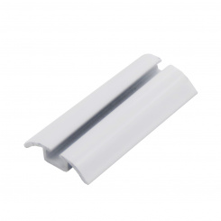 Направляющая нижняя однополозная прямая в декоре Белый Глянец, длина 5900 мм Направляющая нижняя однополозная прямая в декоре Белый Глянец, длина 5900 мм