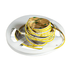 Лента S2, COB LED, IP20, 320LED/м, 6500K, 12В, 10Вт/м,  1200Лм/м, CRI>85, 5м*8мм, провод 2*0,35мм² L= 15см с двух сторон