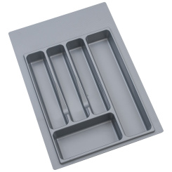 Лоток для столовых приборов 400 ЕСО серый Vоlpato Лоток для столовых приборов 400 ЕСО серый Vоlpato