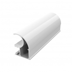 Вертикальный профиль "С" ПРЕМИАЛ в декоре Белый Глянец, длина 4800 мм Вертикальный профиль "С" ПРЕМИАЛ в декоре Белый Глянец, длина 4800 мм