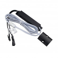 Выключатель AKS бесконтактный для шкафов (на преграду), плоский накладной, чёрный, 60W Выключатель AKS бесконтактный для шкафов (на преграду), плоский накладной, чёрный, 60W