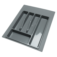 Лоток для столовых приборов 400-450 серый (485*385) Лоток для столовых приборов 400-450 серый (485*385)