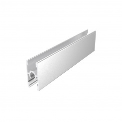 Двусторонний алюминиевый профиль со стяжкой в декоре Хром блестящий, длина 5900 мм Двусторонний алюминиевый профиль со стяжкой в декоре Хром блестящий, длина 5900 мм