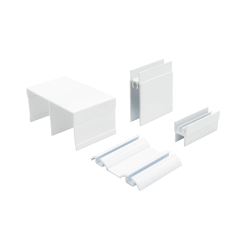 Комплектация 2530 мм: горизонты (в+н), направляющие (в+н) белый глянец Комплектация 2530 мм: горизонты (в+н), направляющие (в+н) белый глянец