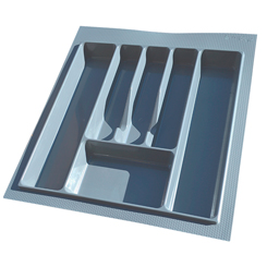 Лоток для столовых приборов 500-550 серый (490*470) Лоток для столовых приборов 500-550 серый (490*470)