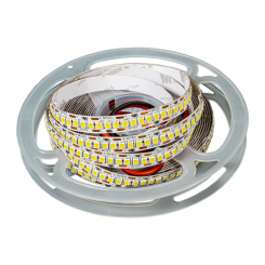 Лента G2, 2835 IP20, 240LED/м, 6000K, 12В,  21Вт/м, 2100Лм/м, CRI>90, 5м*10мм, провод 2*0,35мм² L= 25см с двух сторон Лента G2, 2835 IP20, 240LED/м, 6000K, 12В,  21Вт/м, 2100Лм/м, CRI>90, 5м*10мм, провод 2*0,35мм² L= 25см с двух сторон