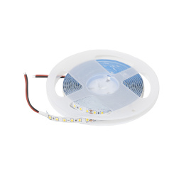 Лента светодиодная - 9,6W/m, 24V, 8мм, 2835, 120 д/м, IP20, холодный белый (6000K) - 5м, AKS Лента светодиодная - 9,6W/m, 24V, 8мм, 2835, 120 д/м, IP20, холодный белый (6000K) - 5м, AKS