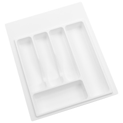 Лоток для столовых приборов 450 белый Vоlpato Лоток для столовых приборов 450 белый Vоlpato