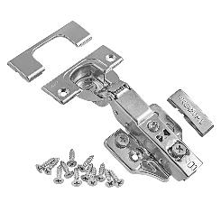 3D Петля полунакладная PREMIAL Presto с доводчиком Н=0 / нержавейка 3D Петля полунакладная PREMIAL Presto с доводчиком Н=0 / нержавейка