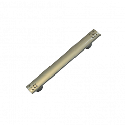 ручка-скоба 1291 SATIN NICKEL 128 MM  СТРАЗЫ  EDSON ручка-скоба 1291 SATIN NICKEL 128 MM  СТРАЗЫ  EDSON