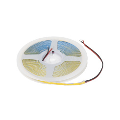 Лента светодиодная COB - 12W/m, 24V, 5мм, 400 д/м, IP20, нейтральный белый (4000K), узкая - 5м, AKS Лента светодиодная COB - 12W/m, 24V, 5мм, 400 д/м, IP20, нейтральный белый (4000K), узкая - 5м, AKS