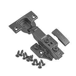 3D Петля полунакладная PREMIAL Presto с доводчиком Black 3D Петля полунакладная PREMIAL Presto с доводчиком Black