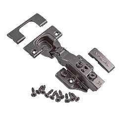 3D Петля накладная PREMIAL Presto с доводчиком Black 3D Петля накладная PREMIAL Presto с доводчиком Black