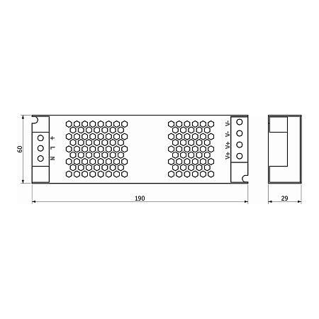 Блок питания Indoor 150W/24V, серия 5, AKS Блок питания Indoor 150W/24V, серия 5, AKS