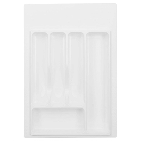 Лоток для столовых приборов 400 белый Vоlpato Лоток для столовых приборов 400 белый Vоlpato