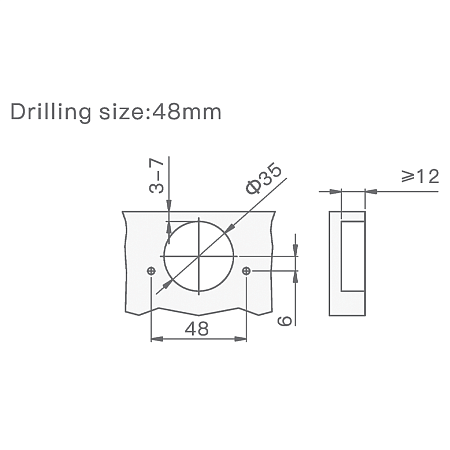 Петля накладная PREMIAL Presto с доводчиком Н=0 / Clip-on Петля накладная PREMIAL Presto с доводчиком Н=0 / Clip-on