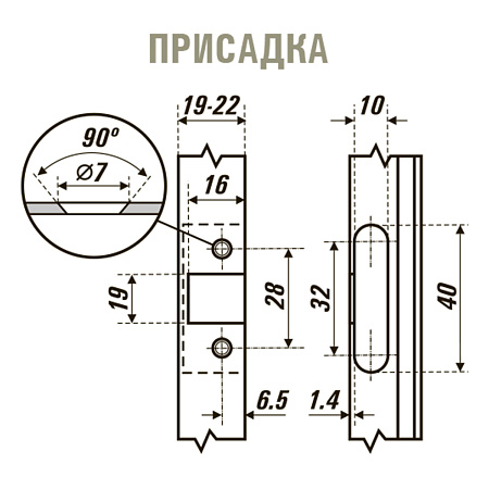 Петля Premial CON BRIO накладная для алюминиевого профиля с доводчиком Н=0 Black/Basic Петля Premial CON BRIO накладная для алюминиевого профиля с доводчиком Н=0 Black/Basic