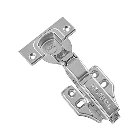 Петля полунакладная PREMIAL Presto с доводчиком Н=0 / Clip-on Петля полунакладная PREMIAL Presto с доводчиком Н=0 / Clip-on