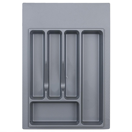 Лоток для столовых приборов 400 ЕСО серый Vоlpato Лоток для столовых приборов 400 ЕСО серый Vоlpato