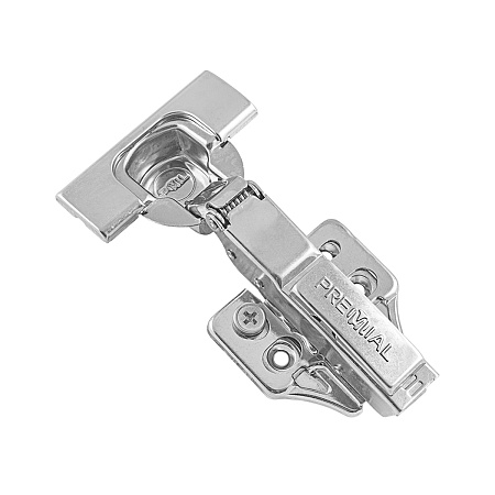 3D Петля полунакладная PREMIAL Presto с доводчиком Н=0 / нержавейка 3D Петля полунакладная PREMIAL Presto с доводчиком Н=0 / нержавейка