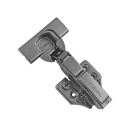 3D Петля полунакладная PREMIAL Presto с доводчиком Black 3D Петля полунакладная PREMIAL Presto с доводчиком Black