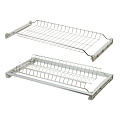 Двухуровневый посудосушитель KALIBRA 900 мм c1-м жёстким поддоном нержавеющая сталь Двухуровневый посудосушитель KALIBRA 900 мм c1-м жёстким поддоном нержавеющая сталь