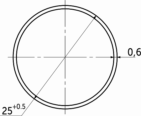 Труба d25 L-3000 (0,9кг/0,7мм) черный AKS Труба d25 L-3000 (0,9кг/0,7мм) черный AKS