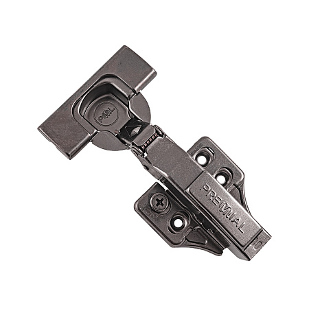 3D Петля накладная PREMIAL Presto с доводчиком Black 3D Петля накладная PREMIAL Presto с доводчиком Black