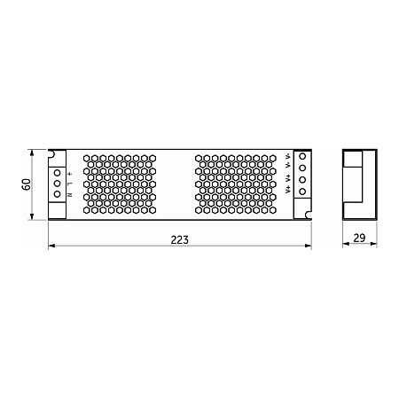Блок питания Indoor 200W/24V, серия 5, AKS Блок питания Indoor 200W/24V, серия 5, AKS